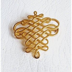 MFA Museum of Fine Arts Albrecht Durer Germany Gold Plate Knot Brooch Pin
